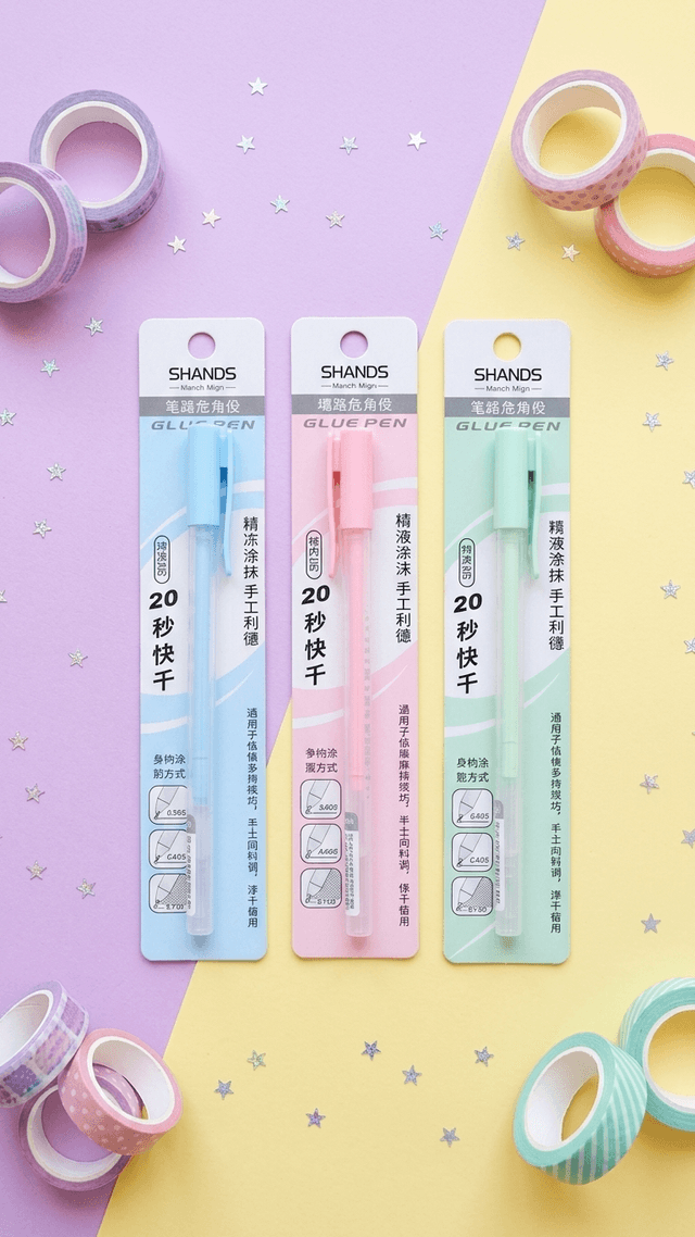 Fast Drying Glue Pen – Mess-Free Fine Tip Applicator