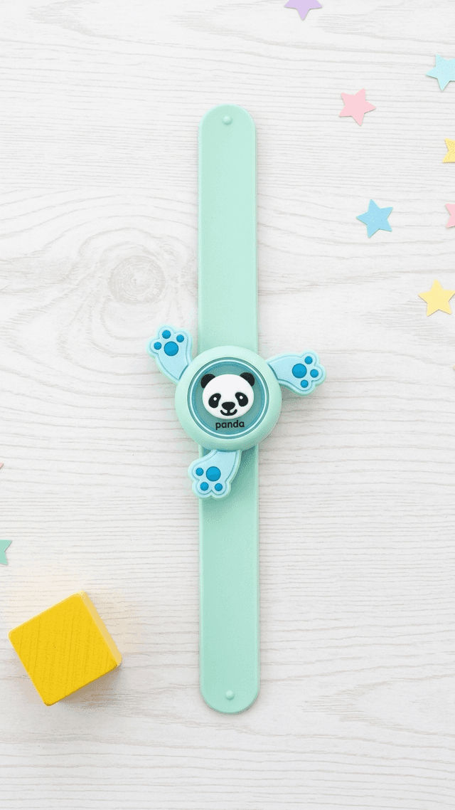 Cartoon Design LED Light Wristband Spinner