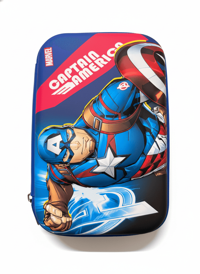 Marvel Captain America Pencil Case for Kids - Perfect Return Gift