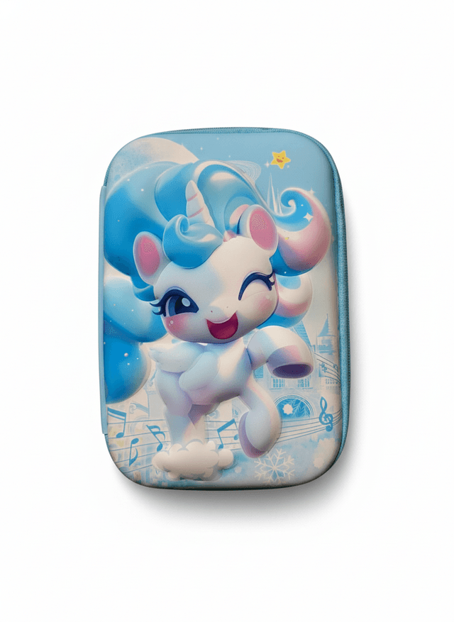 Kawaii Unicorn Pencil Case for Kids | School & Return Gift
