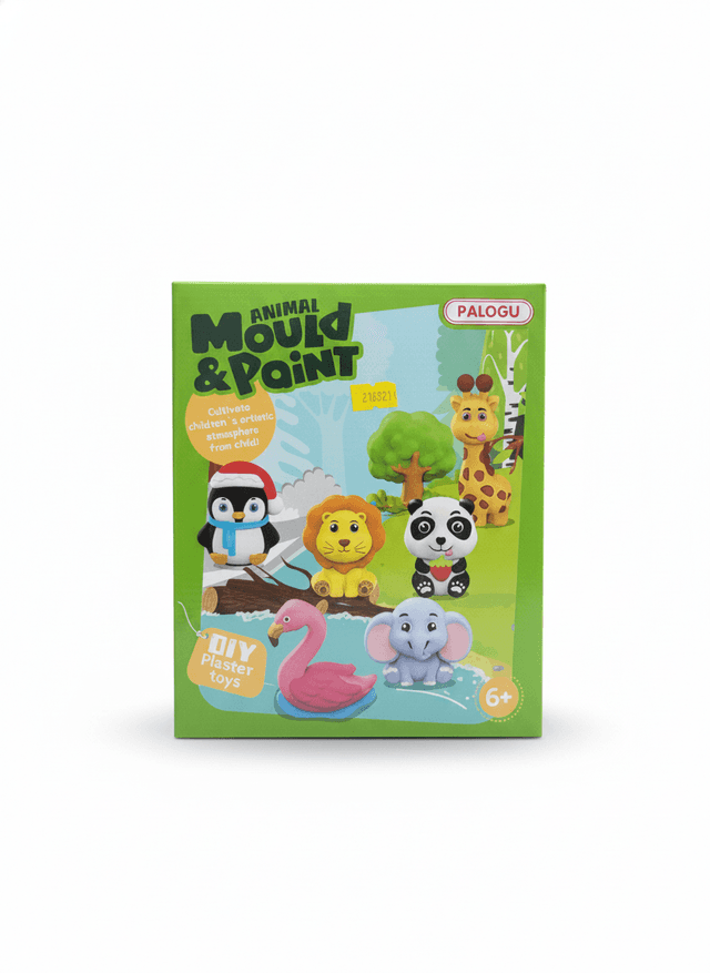 Creative Animal Mould & Paint DIY Kit for Kids - Return Gift