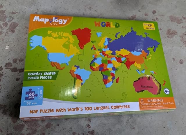 Imagimake Mapology World | Birthday Gift - Learn Geography for Kids